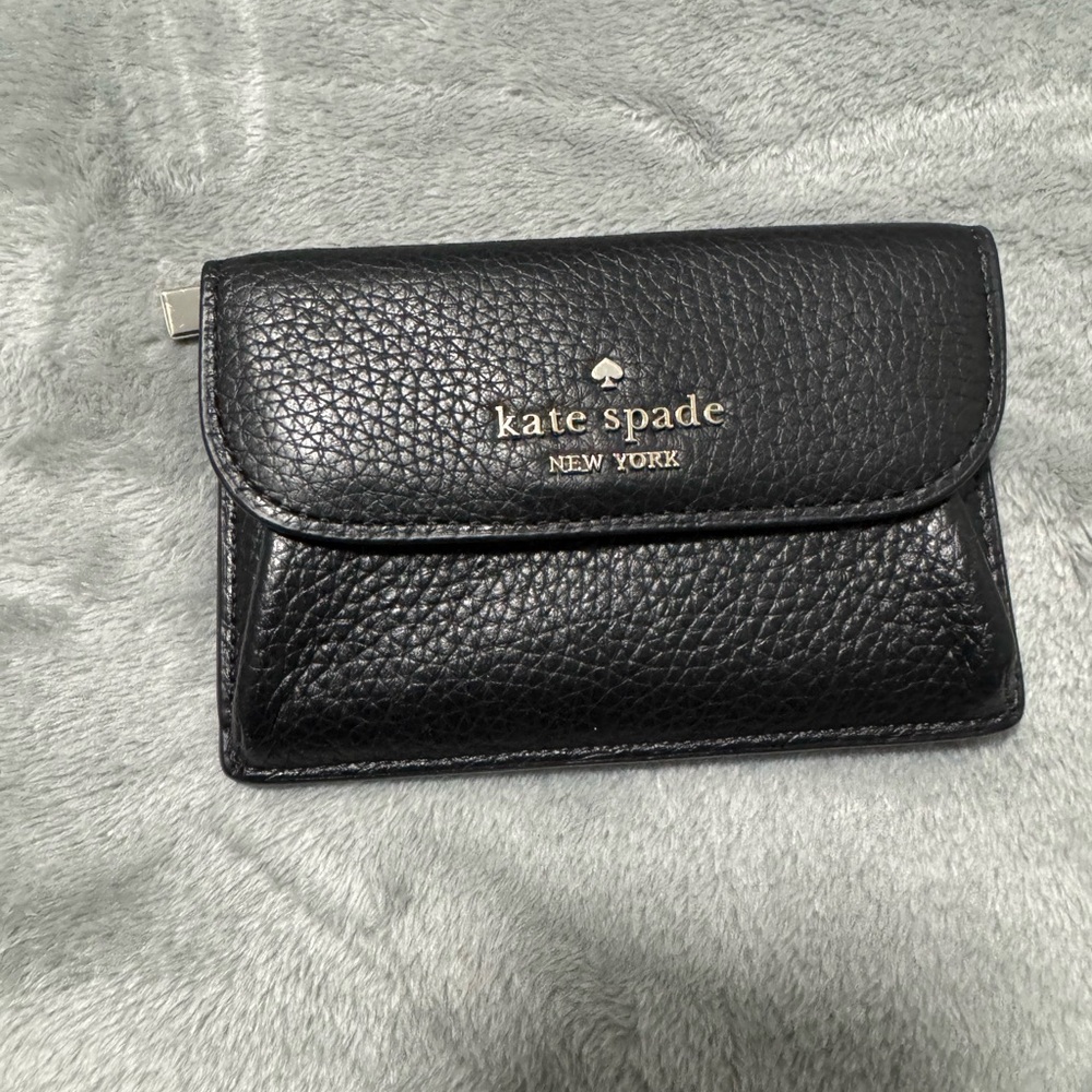 Kate Spade Black dumpling wallet.